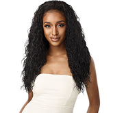 Outre Synthetic Half Wig Quick Weave - BEACH CURL 24